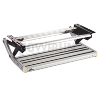 Étape universelle de camping-car, escalier d'entrée, plateforme de camping-car rétractable avec retrait facile pour Compatible avec camping-car