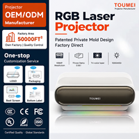 Projecteur laser UST triple RGB haut de gamme OEM ODM, projecteur laser intelligent Android à ultra courte focale, directement de l'usine