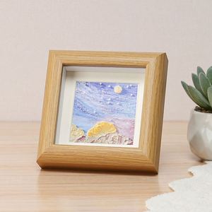 Manufacture Hollow Wooden Photo Frame Mini Square Small Photo Frame DIY Frame Children's Work Mounting - Product Image 1