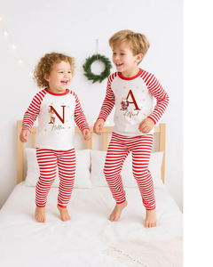 <span class=keywords><strong>Pigiami</strong></span> Invernali Personalizzati per Uomo, <span class=keywords><strong>Bambino</strong></span> e Donna, Set Pigiama Natalizio per Famiglia, Abbigliamento da Notte per Donne - Product Image 2