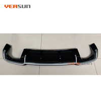 Diffuseur arrière de style RS3 de haute qualité avec sorties d'échappement pour Audi A3 2016 2017 2018 2019 2020 berline Sline