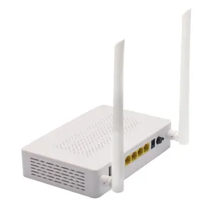 XPON ONU 1GE 3FE WiFi PPPOE ONU 5dbi antenne 2.4G wifi ONU simple bande double bande