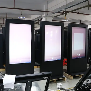 Tầng đứng 55 inch dọc IP65 không thấm nước mặt trời có thể đọc được đa phương tiện 4k pacp cảm ứng LCD kỹ thuật số biển Ngoài trời - Product Image 6