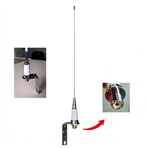 Antena de Radio Marina CB Omni de 24.5-29.5MHz, Antena de Comunicación para Barco de Acero Inoxidable <span class=keywords><strong>con</strong></span> Soporte en L - Product Image 1