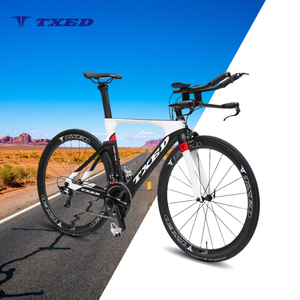 Vélo de route de triathlon 700C avec 22 vitesses en fibre de carbone pour les courses Speed Time S8 Vélo de triathlon Speed Time S8 - Product Image 1