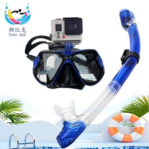 Máscara de Snorkel Completa Xinfa M1800 para Hombre, con Soporte para Cámara, Cristal Templado, Silicona, Gafas de Buceo, Set de Snorkel - Product Image 5