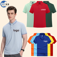 Camiseta Polo Deportiva de Algodón para Hombre, de Lujo, Talla Grande, con Logotipo Bordado e Impreso Personalizado, para Barbería, Salón, Gimnasio