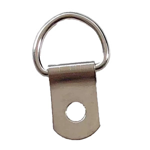 Eye Slip <b>Hook</b> Single Hole Silver Iron 3-5kg Load <b>For</b> <b>Picture</b> <b>Frame</b> Hanging Hardware Accessories - Product Image 2