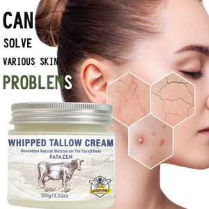 फलाजान प्राकृतिक व्हिप्ड टैलो फेस बाम बॉडी स्किनकेयर मॉइस्चराइज़र क्रीम लोशन बैलम पोषण बीम टेल्ड क्रीम चेहरे - Product Image 2