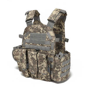 Custom 6094 Molle Geometric Pattern Zipper Waterproof Multifunctional <b>Tactical</b> <b>Vest</b> Chest Bag Casual Sports Backpacks - Product Image 4