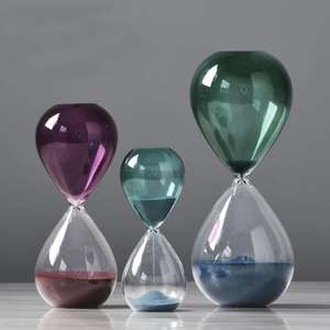 15 30 60 Minutes Glass <b>Hourglass</b> <b>Sand</b> Timer - Product Image 6