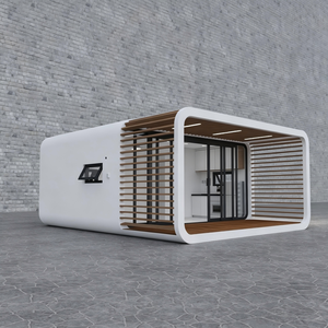 Cottage préfabriqué en acier durable, structure en boîte préfabriquée sans problème pour la construction de campings de glamping - Product Image 2