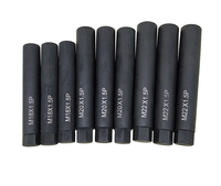 Outil de guidage d'alignement des goujons de roue M18 M20 M22, 3 protections de filetage pour montage de roues de camion et poids lourds