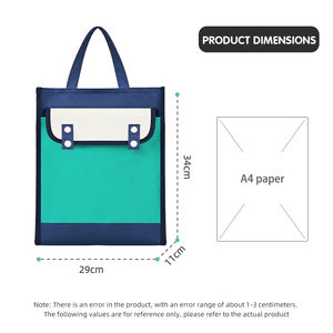 Sac à dos Oxford personnalisé avec logo imprimé pour élèves du primaire – Respirant, imperméable, léger, à porter en bandoulière ou à la main - Product Image 3