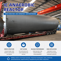 Bomba de Reactor Anaeróbico Industrial para Producción de Biogás, Tratamiento de Aguas Residuales con Alto COD, Acero Inoxidable 304, Ahorro de Energía