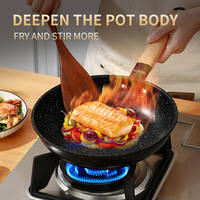 Poêle à frire antiadhésive à fond unique en fer raffiné pour petit-déjeuner, idéale pour les omelettes et les steaks – Vente chaude pour cuisinières à induction et à gaz