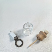 8ml Cylindrique Verre Voiture Diffuseur Bouteille Huile Essentielle Parfum Désodorisant Vide Diffuseur Bouchon À Vis Emballage Utilisation