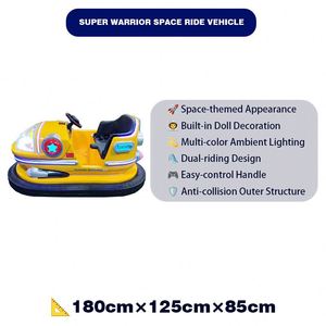 Voiture de collision spatiale en fibre de verre avec lumières colorées vives, haute sensibilité opérationnelle, réponse rapide NINIX - Product Image 3