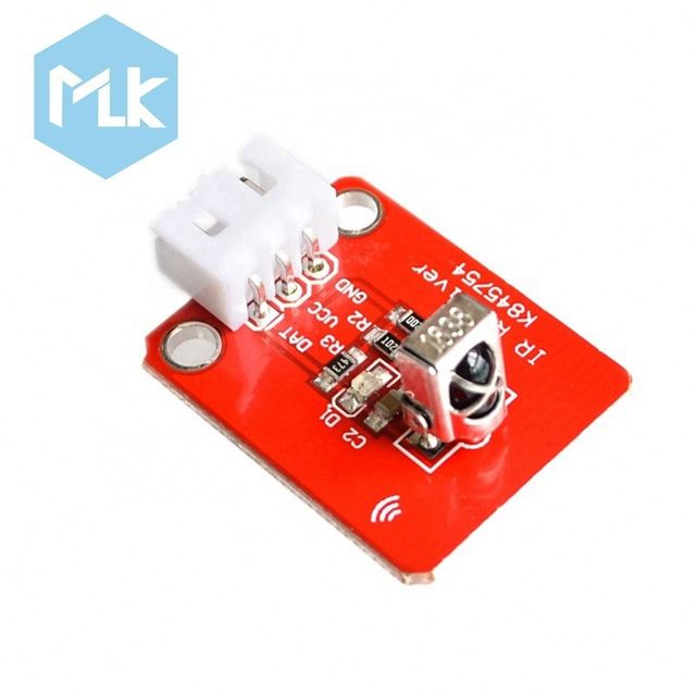 MLK  3Pins Wide-angle and Long Distance 1838T Ir Sensor TV Remote Control Infrared Signal Receiver Circuit