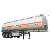 Nouvelle semi-remorque en acier 54M3 45000 litres, citerne à huile et carburant, remorque citerne 40000 litres