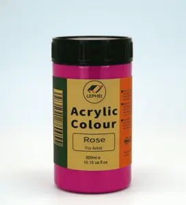 LEPHEI Acrylic Paint 300ml Factory OEM Colours Professional Color For Artist Colors Non-toxic