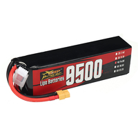 Batterie Lipo RC haute capacité 4S 14.8V 8000MAH 9500MAH 10000MAH, batterie au lithium pour drone de grande taille, quadricoptère, voiture de course