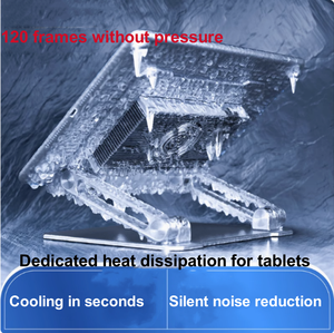 IDock ขาตั้งแท็บเล็ตที่ให้ความเย็น <span class=keywords><strong>iPad</strong></span> 120W สำหรับ<span class=keywords><strong>12.9</strong></span>ทำความเย็นเกมไก่โดยเฉพาะสำหรับ <span class=keywords><strong>iPad</strong></span> 2024 <span class=keywords><strong>iPad</strong></span> <span class=keywords><strong>Pro</strong></span> 13 - Product Image 2