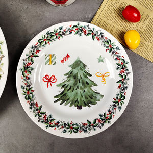 Juego de Vajilla de Lujo Estilo Europeo de 16 Piezas de Porcelana Cerámica para Navidad con Platos Grandes, Muestra Disponible - Product Image 3