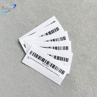 Étiquettes à code-barres en papier artistique, écologiques, recyclables, autocollants personnalisés à transfert thermique
