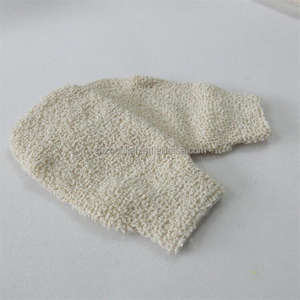 Bath Gloves for Shower - Bath Mitts Washcloths - Bath Gloves Exfoliating for Women and Men - <strong>Ramie</strong> and Jute <strong>Fiber</strong> - Product Image 1