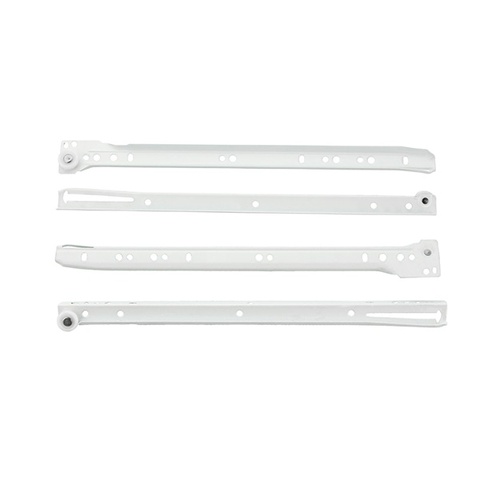 Modern White Color Fgv Type Drawer Rails Foshan Supply Coated Roller for Kitchen Dining Gym Bedroom Bathroom Use