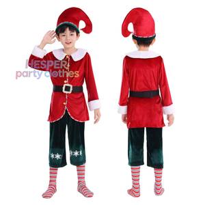 ชุดคอสเพลย์เอลฟ์คริสต์มาสสำหรับเด็กชายและเด็กหญิง HP 2025 Festive Cosplay Performance - Product Image 1