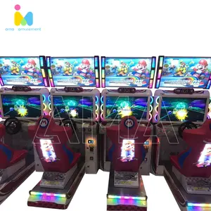 Hot Sale Cashless Payment System Racing Car Arcade Game Machine Mario Kart Driving Car Game Machine With 32 Inch Monitor