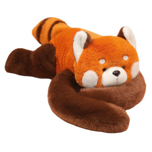 Muñeco de Peluche de León, Elefante y Mapache, Muñecos de Animales para Abrazar al Hombro, Adorno para Sofá, <span class=keywords><strong>Almohada</strong></span> Relajante para Bebés - Product Image 1