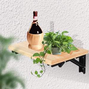 <span class=keywords><strong>2</strong></span> Piece treo tường gấp Kệ chân đế tam giác gấp Kệ chân đế tiết kiệm không gian bàn làm việc bảng chân đế - Product Image 3