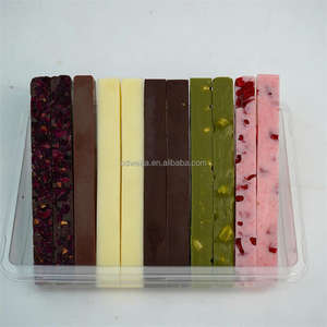 10g Rose Dark <strong>Chocolate</strong> Bars Pure Cocoa Butter <strong>Valentine's</strong> Day Sweet Kunafa <strong>Chocolates</strong> Customizable Flavors - Product Image 3