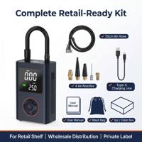 Bulk Supply Automotive Tire Inflator for Auto Accessory Chain High Performance Cordless Car Air Pump With 150PSI