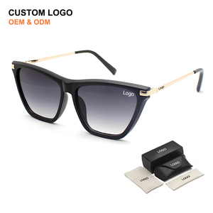 Modern Cat Eye Frames Ladies 2025 Trending Sunglasses Luxury Fashion Style Gradient Lenses Women Metal Sun Glasses - Product Image 1