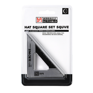 Juego de reglas cuadradas de 200 mm, herramienta de ángulo recto de metal de precisión para carpintería y metalurgia - Product Image 2