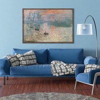 Puzzle de table 1000 pièces, thème Peinture, Art Fin, Peinture Célèbre, Impression du lever du soleil, Art Déco