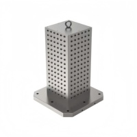 Placa Magnética para Rectificadora de Superficies con Interfaz Inferior 3R/Erowa, Acero Inoxidable 3A-110202