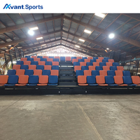 Avant Sports Gradins télescopiques Système de sièges rétractables pour stade intérieur Sièges Tribune pliants pour salle de sport
