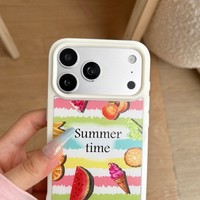 Funda de Teléfono Móvil Personalizada OEM con Diseño de Frutas de Verano, Impresión UV, Antigolpes, Antihuellas, TPU+Acrílico para 11-17 Pro Max