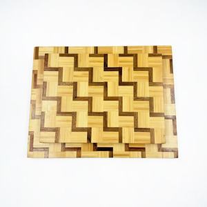 Bamboo And Acacia Wood Cutting Board <b>Set</b> 28.7X21.8Cm 35.5X28Cm Rectangle Double Sided Kitchen Use - Product Image 2