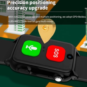 New S9 dài thời gian chờ 850mAh pin 4 gam GPS Tracker SOS Sim Thẻ Thông Minh Đồng hồ khẩn cấp người già SOS - Product Image 4