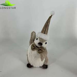 Figurines de Noë<span class=keywords><strong>l</strong></span> en résine, <span class=keywords><strong>écureuil</strong></span> <span class=keywords><strong>et</strong></span> <span class=keywords><strong>renard</strong></span>, charmantes <span class=keywords><strong>et</strong></span> festives, décorations animales réalistes faites à la main, rehaussent <span class=keywords><strong>l</strong></span>'ambiance de Noë<span class=keywords><strong>l</strong></span> à la maison - Product Image 2