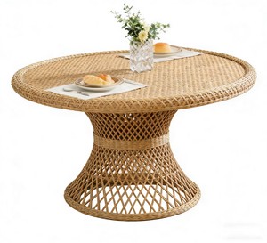 Offre Spéciale : Ensemble Table et 4 Chaises en <span class=keywords><strong>Rotin</strong></span> Tressé - Product Image 2