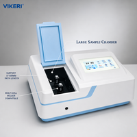 Espectrofotómetro UV-Vis de Alta Precisión VIKERI SP-UV2101, Instrumento Analítico Inteligente para Laboratorio, para Investigación Química y Biológica