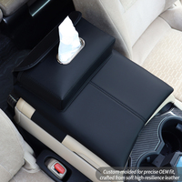 Couvre-accoudoir central LC300 2022-2025, porte-boîte à mouchoirs, protection de console en similicuir pour accessoires Toyota Land Cruiser