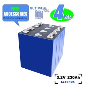 แบตเตอรี่ลิเธียมแบบแท่งปริซึม Litharv E-V-E230 LH-C0008-48100 ขนาด 230Ah 3.2V ชาร์จได้ สำหรับโซลาร์เซลล์ สามารถวางซ้อนกันได้ - Product Image 2